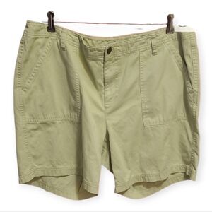 Liz Claiborne Men's Light Green Cargo Shorts